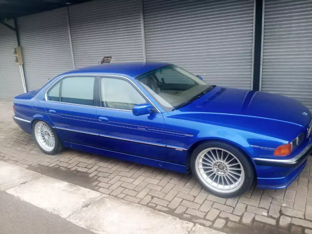 BMW E38 735 IL V8 3500cc Modif Alpina Biru nik 1997 Bmw 735il
