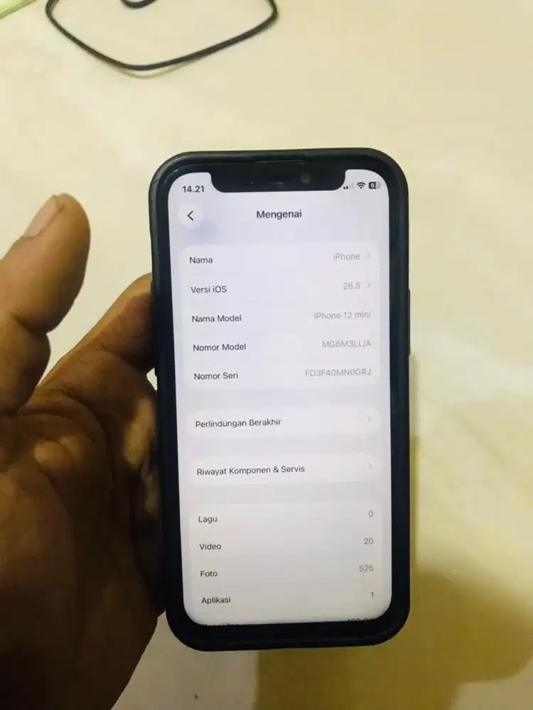 iphone 12 mini 128gb inter cukai