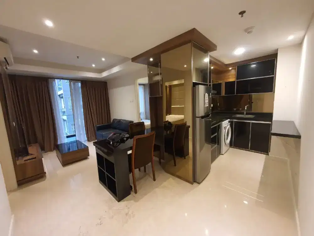 sewa cepat unit bagus murah apartemen landmark residence 2 BR furnish
