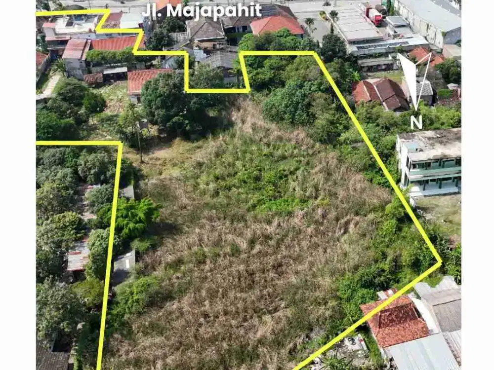Tanah Datar Ngantong Strategis Di Majapahit Tengah Kota Semarang