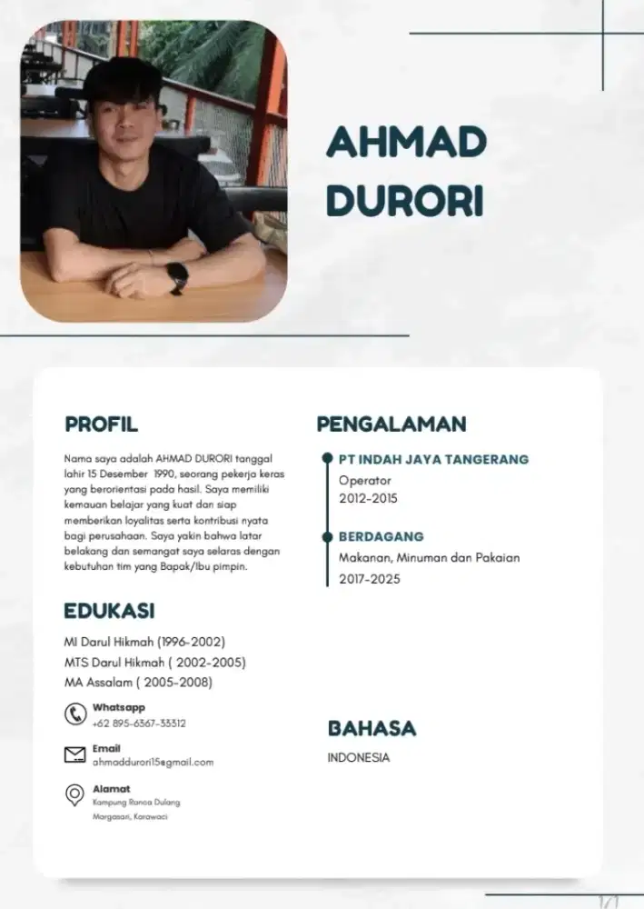 CARI LOWONGAN KERJA