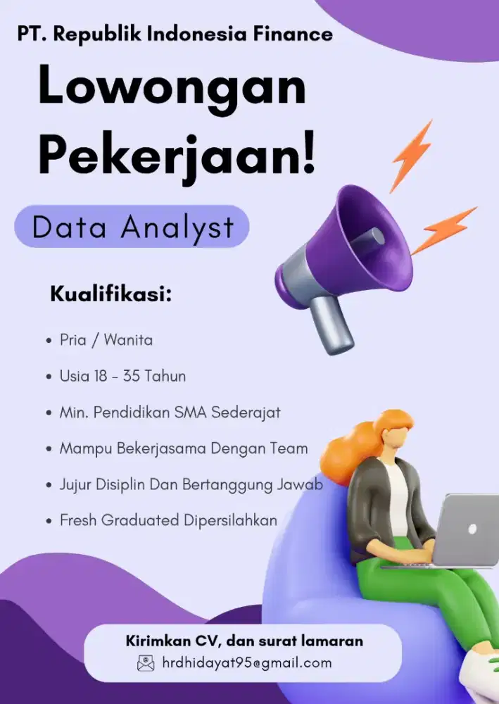 lowongan pekerjaan staf kantor