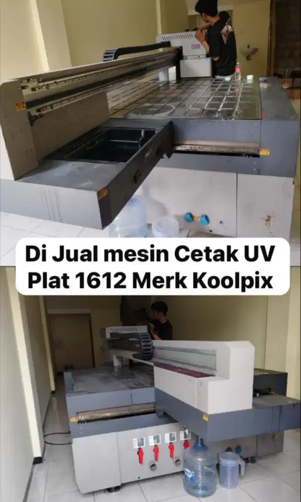 mesin cetak uv plat 1612 merk koolpix