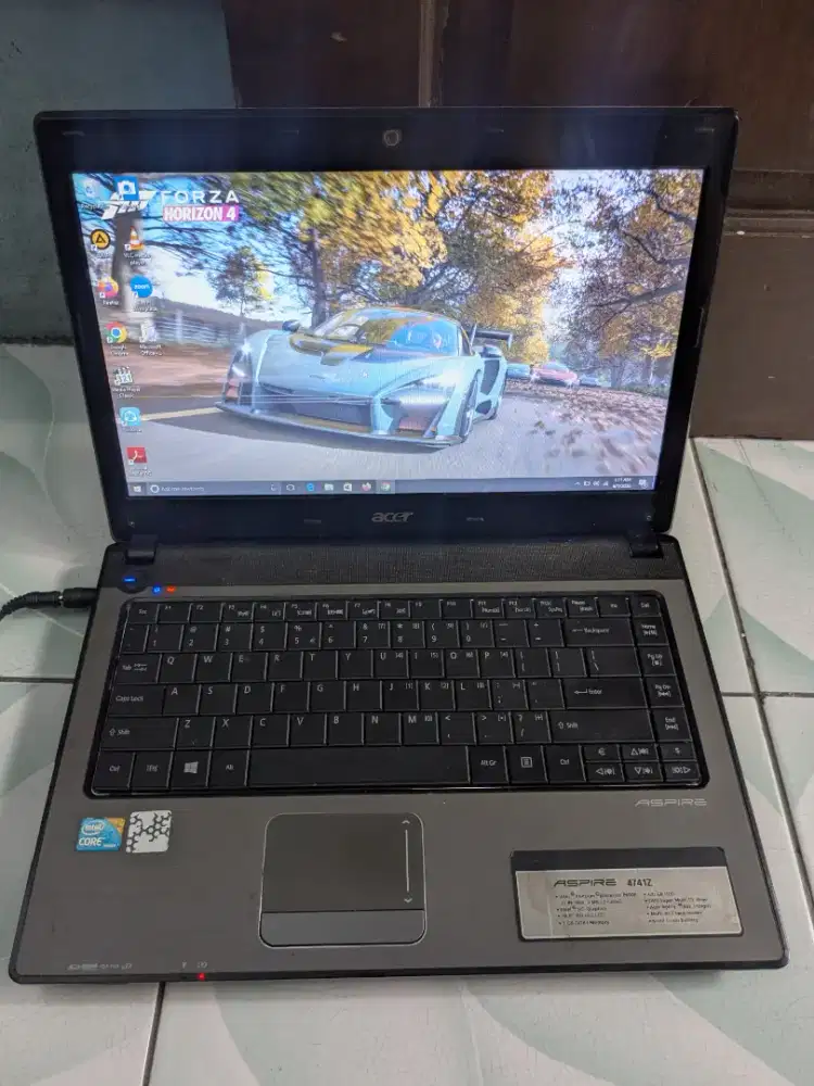 Laptop Acer 4741G Core I5 Ram 4 Minus Batre Aja Sambil Cas Lain Aman