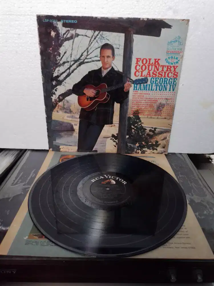 Piringan Hitam Vinyl George Hamilton IV - Folk Country Classics