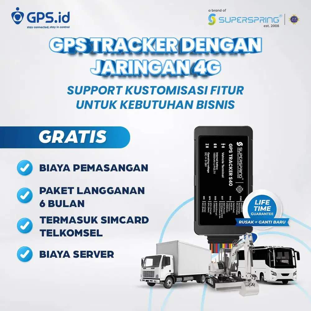 Gps Tracker SUPERSPRING ( GPS.ID )