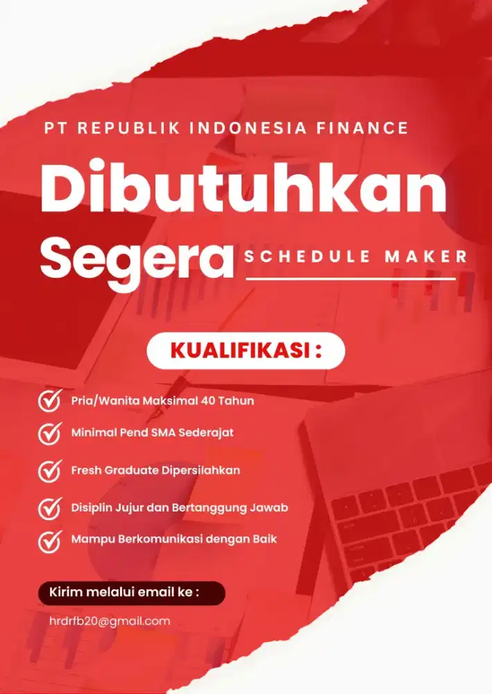 Open recruitment schedule maker