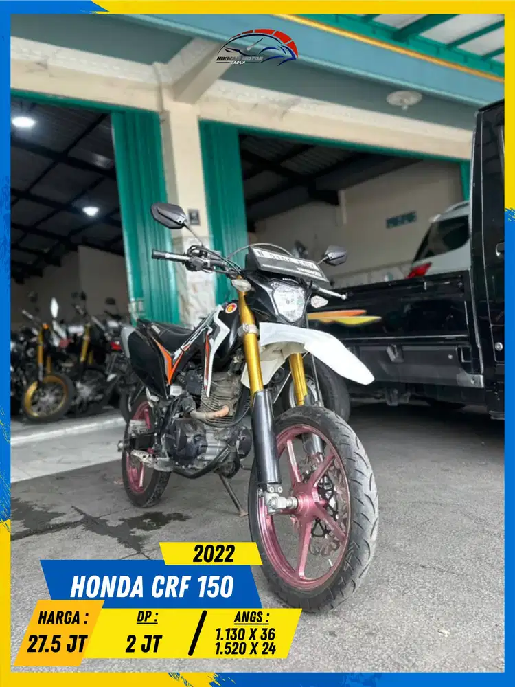 HONDA CRF 2022 MONGGO GAS POLL MASZEHH HIKMAH MOTOR KEPUH