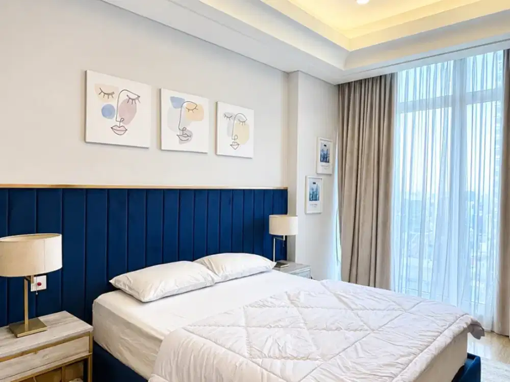Apartemen South Hills Jaksel 87m² 2BR Full Furnished Private Lift