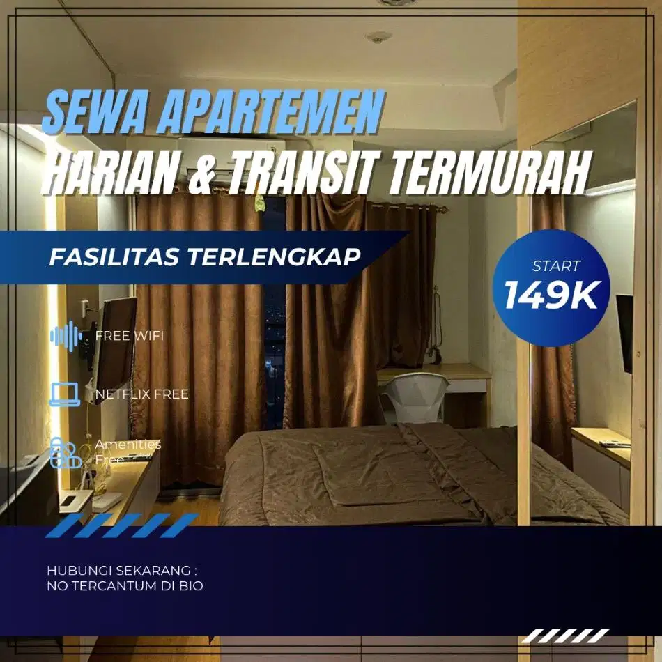 Sewa Apartemen Harian/Transit EMERALD BINTARO Tangerang Termurah