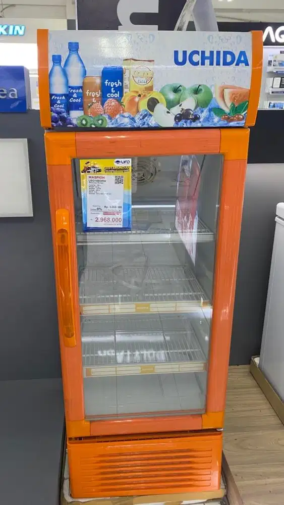 Showcase Kulkas 1 Pintu Kredit DP 0 Langsung ACC