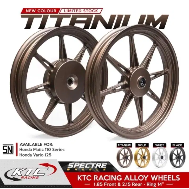 Velg Mio Ktc Racing Spectre