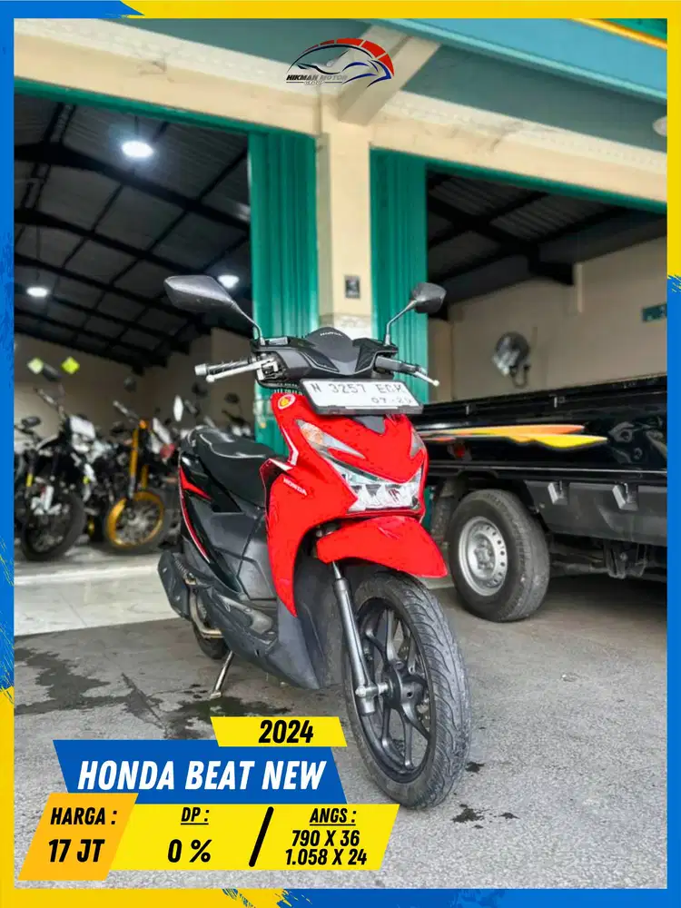 HONDA BEAT NEW 2024 MONGGO MONGGO MASZEHH HIKMAH MOTOR KEPUH