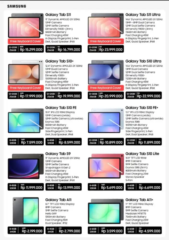 TAB TYPE SAMSUNG