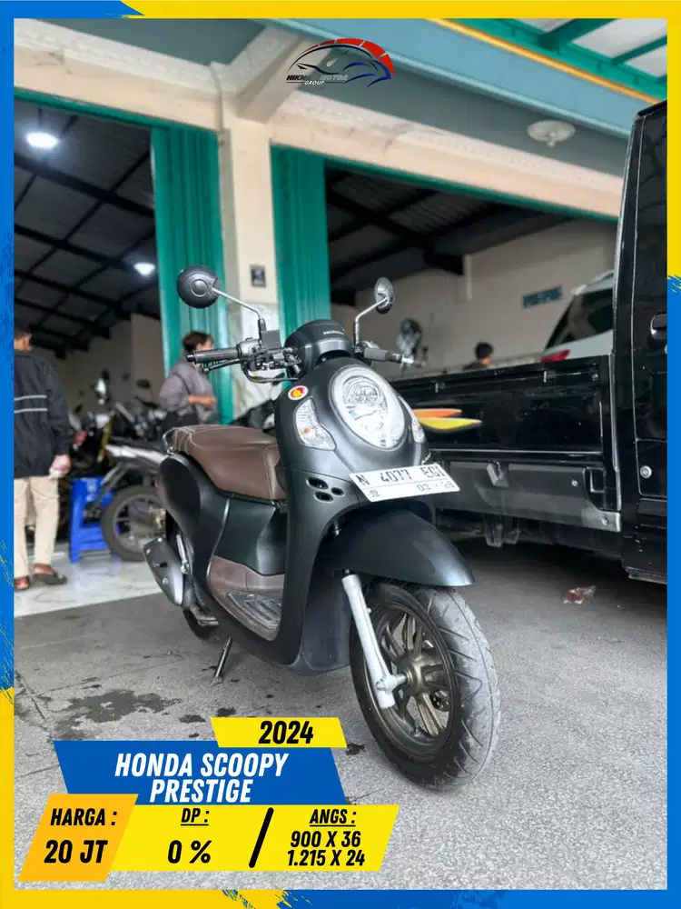 HONDA SCOOPY PRESTIGE 2024 LIKE NEW MASZEHH HIKMAH MOTOR KEPUH