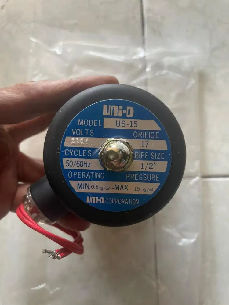 Solenoid Valve UNI-D US-15  Ukuran 1/2 Inch