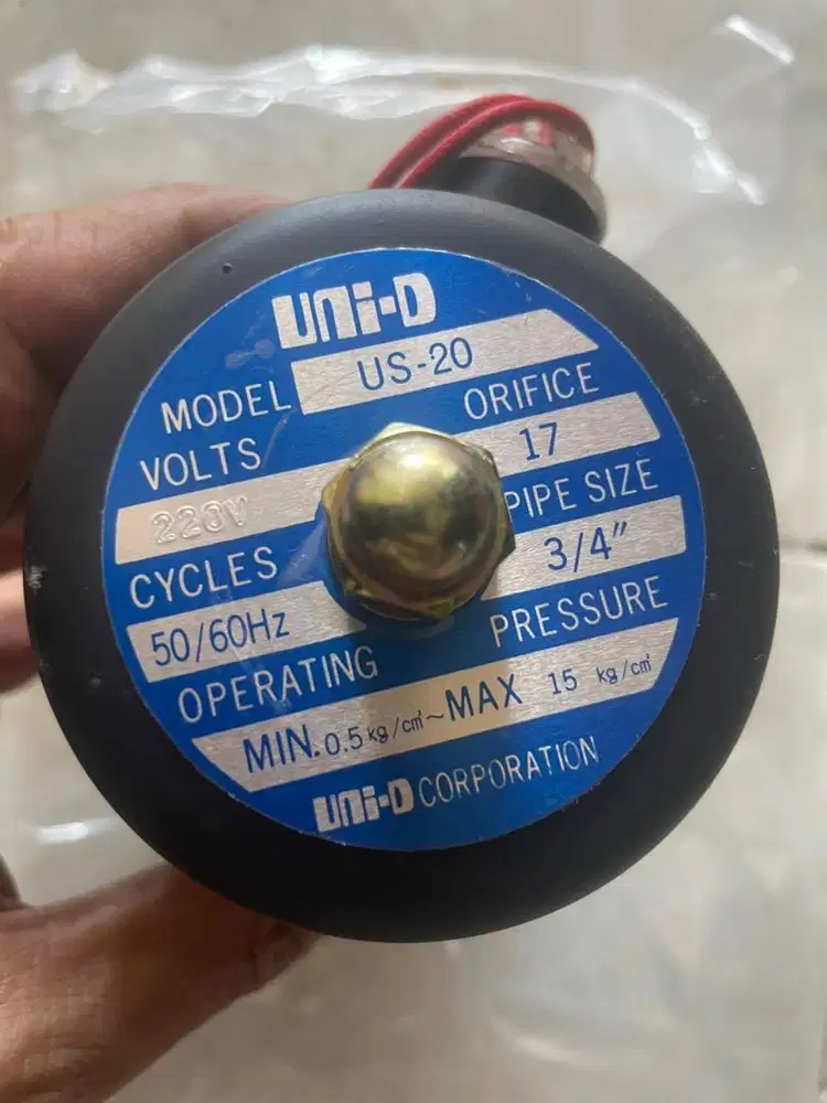 Solenoid Valve UNI-D US-20 Ukuran 3/4 Inch