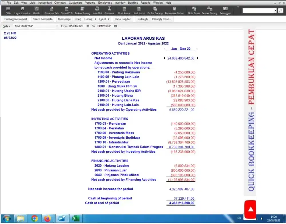 Kursus accounting & Laporan Keuangan