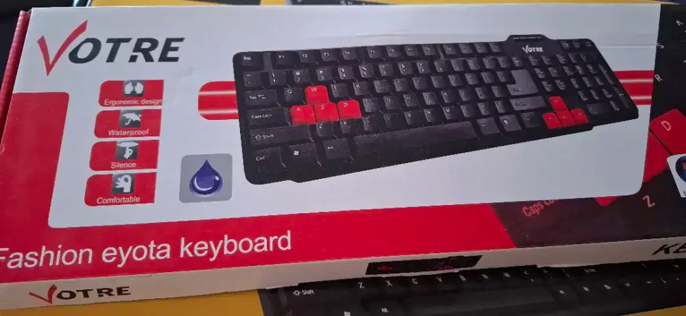 Keyboard USB kondisi baru