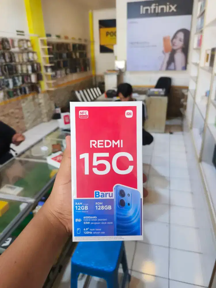 Xiaomi Redmi 15C 6/128 Promo terbatas bisa Kredit