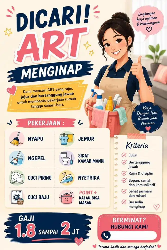 DICARI ART MENGINAP (CIMAHI BANDUNG)