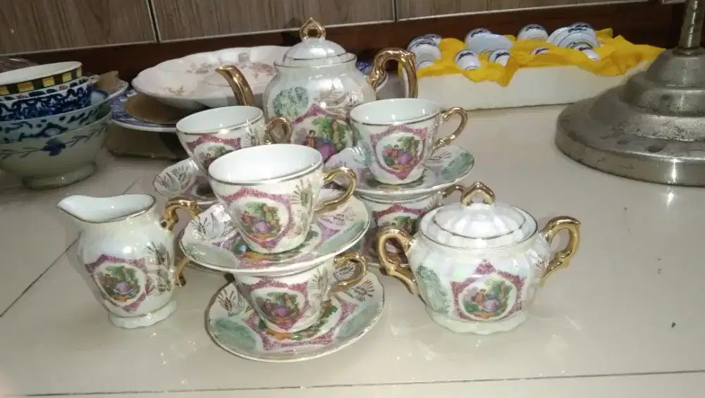 set tea vintage
