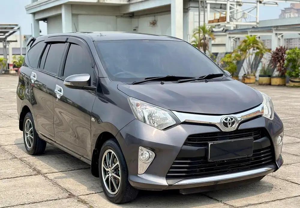 [LOW KM 43.000] TOYOTA CALYA G AT 2018 GREY ISTIMEWA TT 2017 ABU MATIC