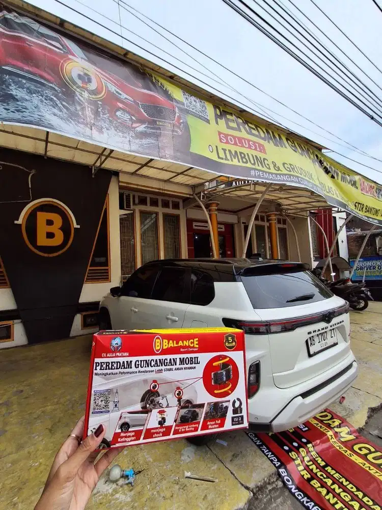 Mobil Sering Gruduk? ATASI Pakai BALANCE Peredam Shock GARANSI 5 Tahun