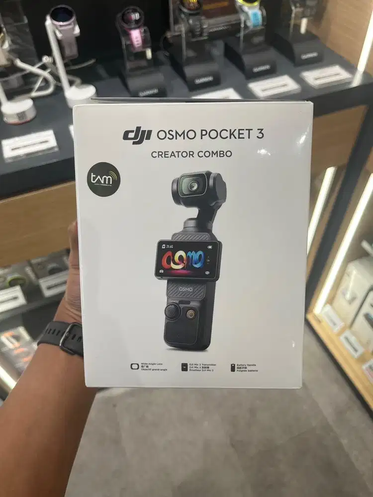 PROMO !! DJI POCKET 3 CREATOR COMBO NEW SEGEL RESMI OFFICIAL STORE