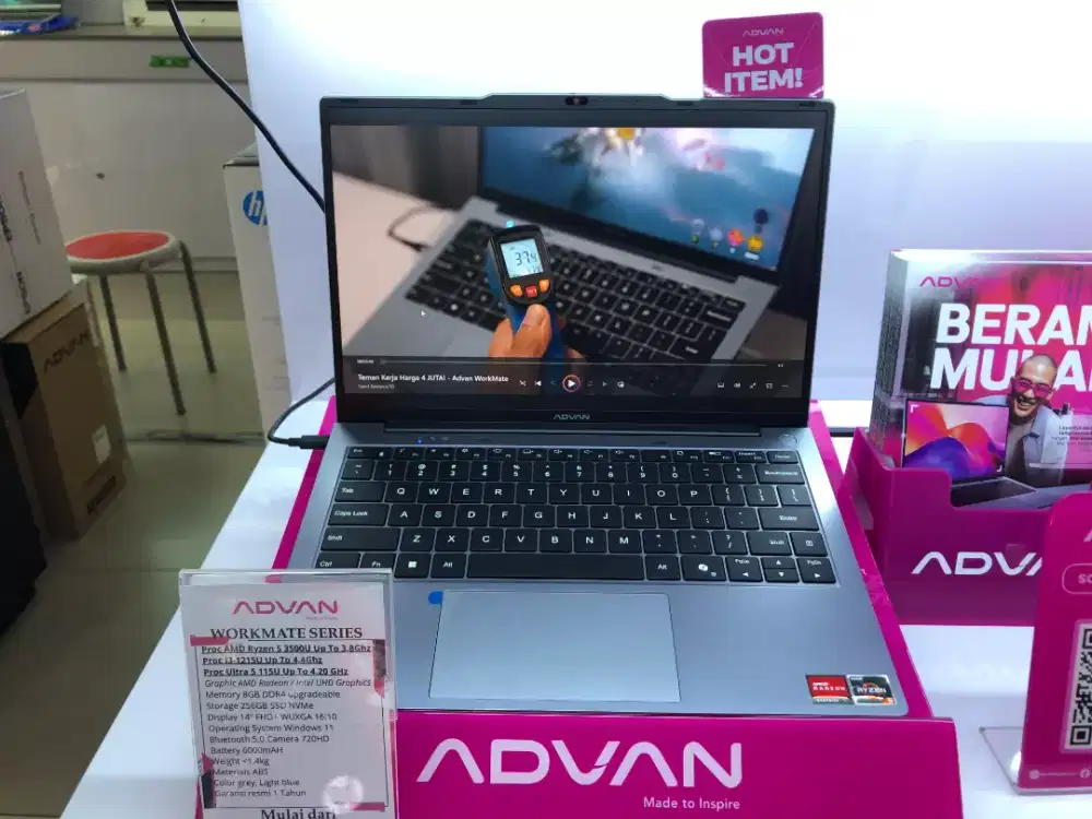 ADVAN WORKMATE SERIES. Proc AMD Ryzen 5, Memory 8 GB DDR4