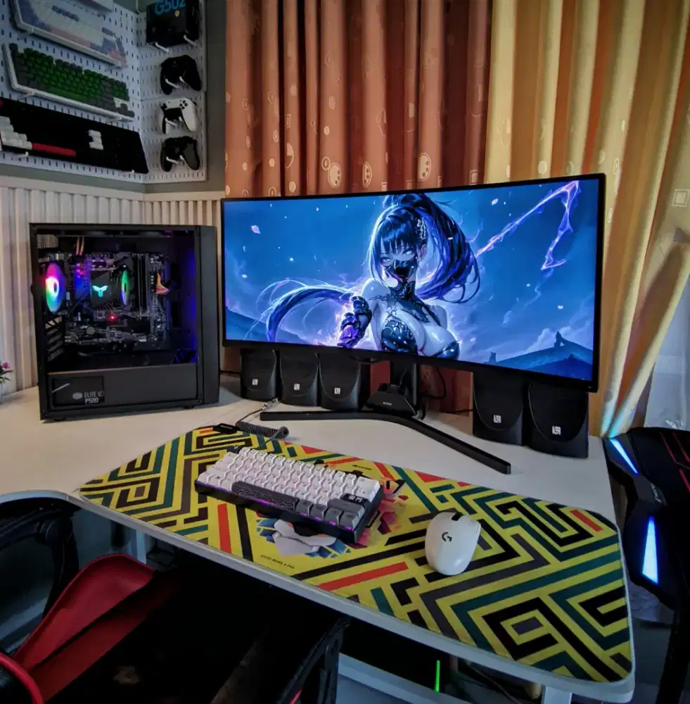 pc hemat daya | ryzen 5600g + ram 16gb siap pakai