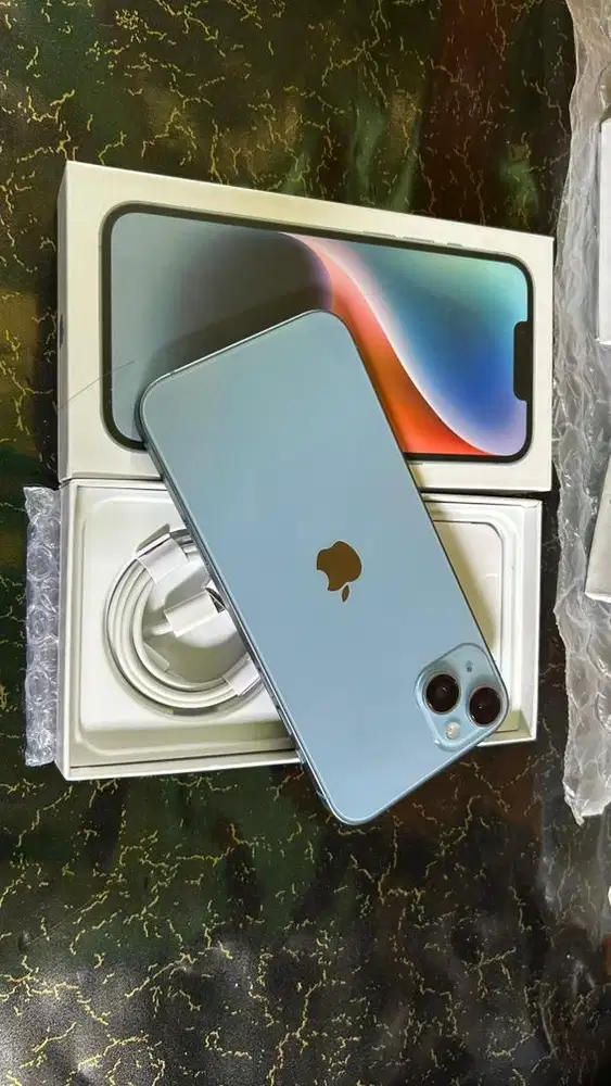Iphone 14/14plus redy white dan blue