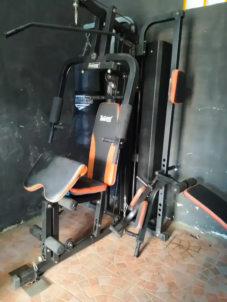 Home gym 3 sisi Alat olahraga fitnes gym
