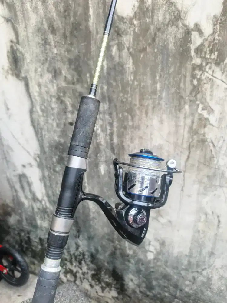 DIJUAL JORAN DAN REEL SATU SET MURAH ANTI PATAH