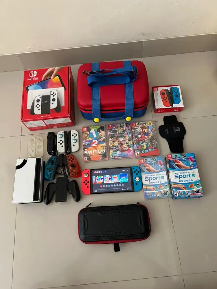 Nintendo Switch OFW Full paket siap pakai