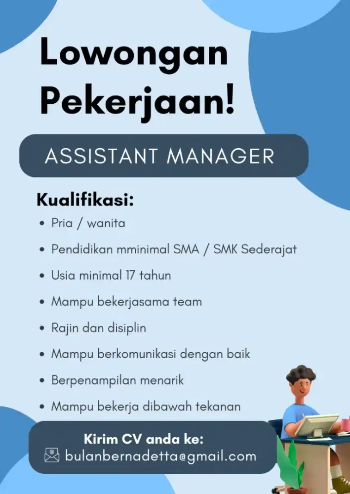 Izin share loker ya daerah Balikpapan
