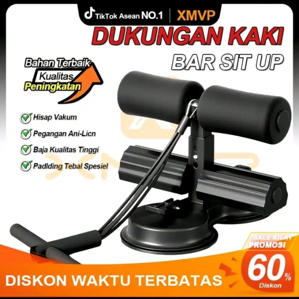 XMVP Mesin Sit-Up Hisapan Kuat Daya Super.