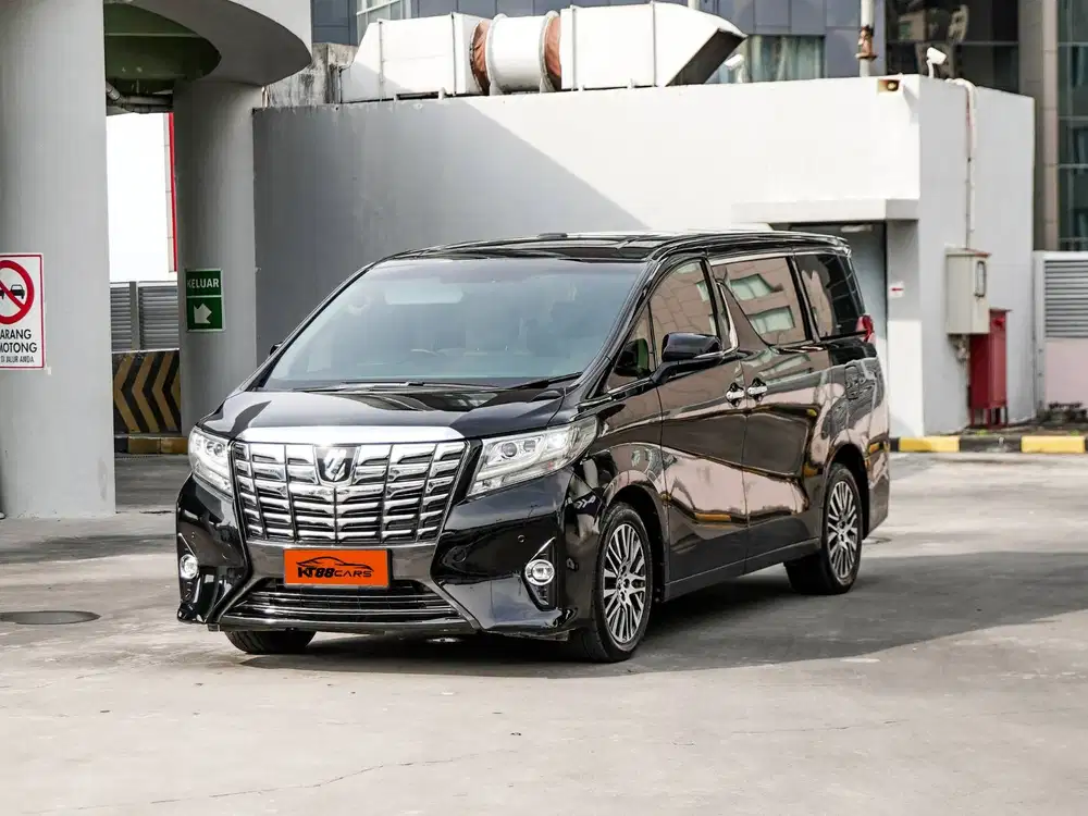 Alphard G 2.5 AT Hitam 2017