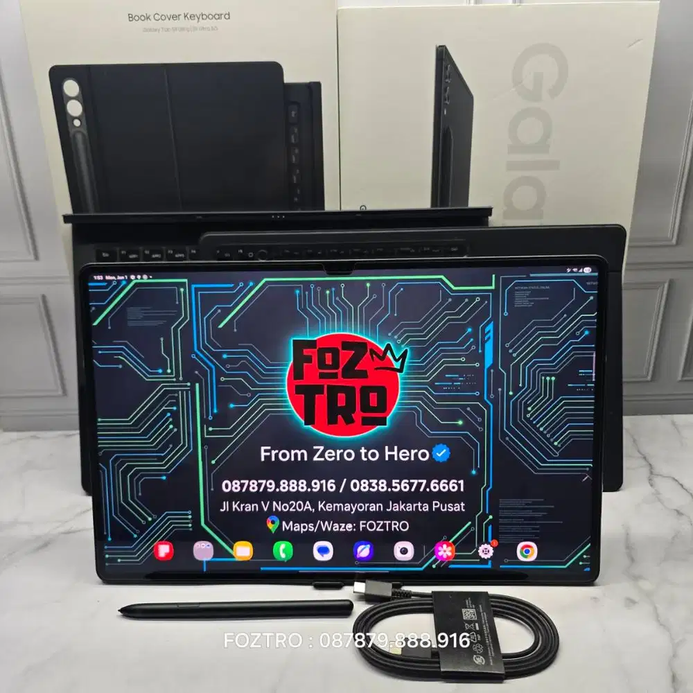 Fullset Like New Samsung Galaxy Tab S9 Ultra 12/256GB SEIN No Minus