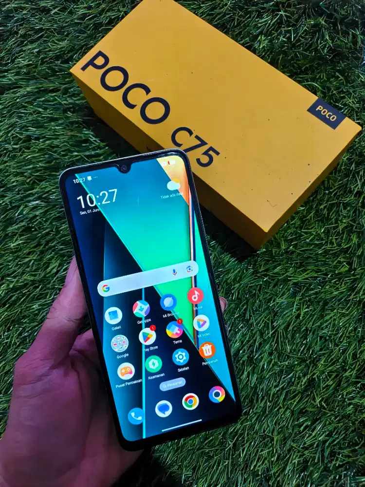 POCO C75 8/256 RESMI MULUS