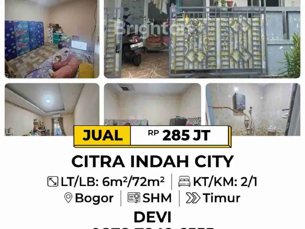 Rumah Full renovasi LT72 Free ac dan water heater