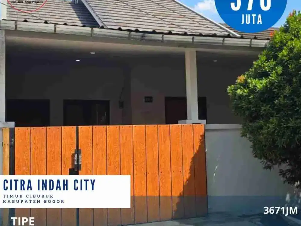 Dijual Rumah siap huni diCitra Indah City