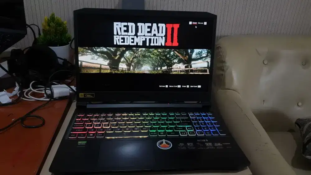 Laptop Acer Nitro 5 - Intel i5 gen 11 RTX 3050 Ram 24GB - Second