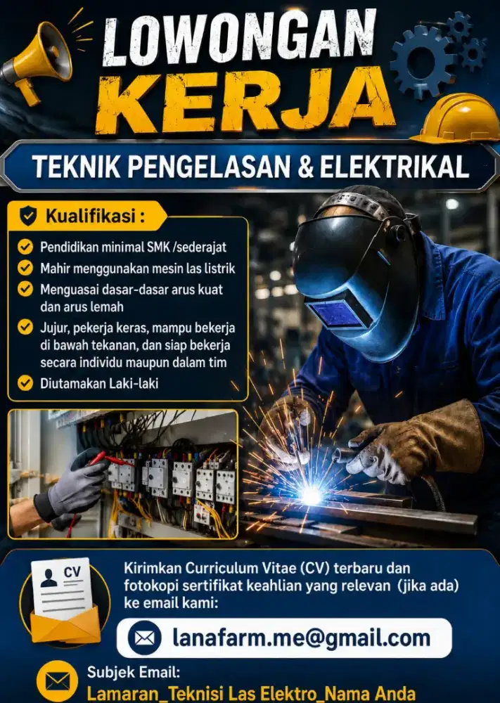 Lowongan Kerja Teknisi