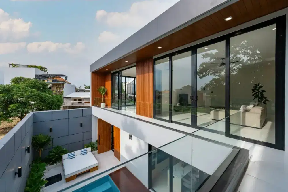 DIJUAL VILA BARU MEWAH STYLE MODERN CANGGU BALI