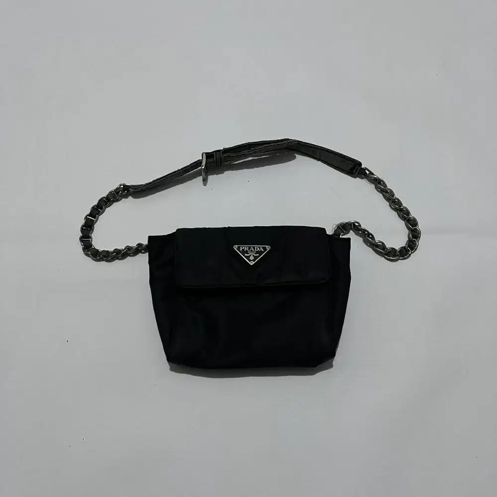 TAS PRADA MILANO VINTAGE TESSUTO RARE CROSSBODY BAG ORIGINAL