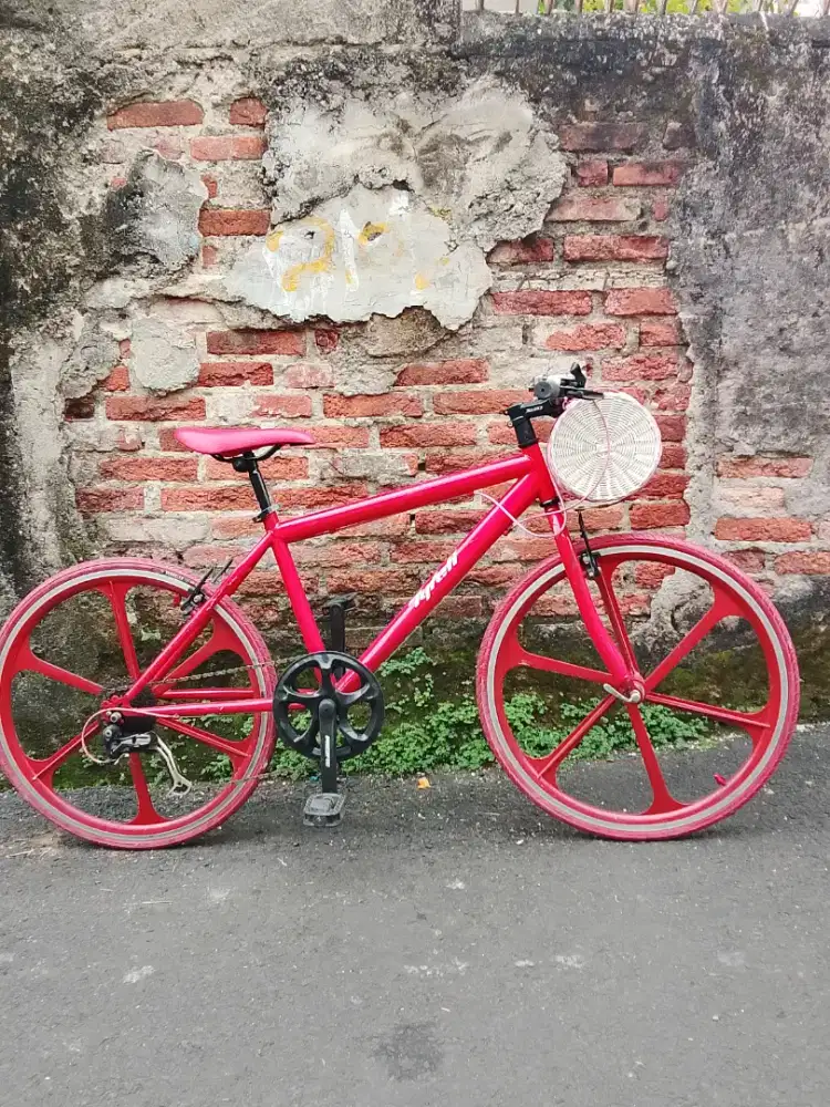 Sepeda kalcer velg racing kece