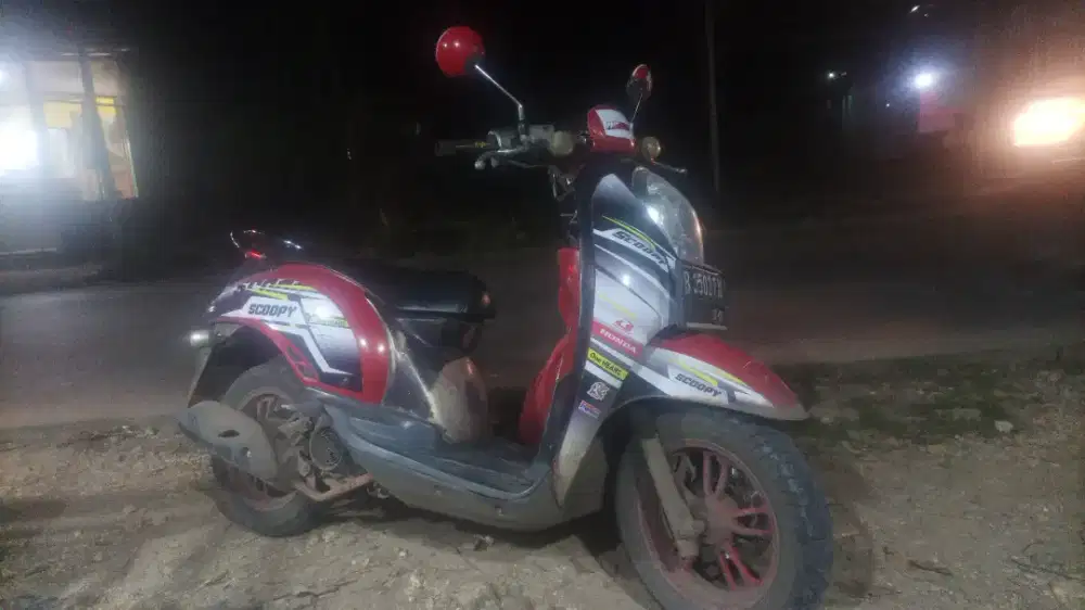 Jual scoopy ban donat