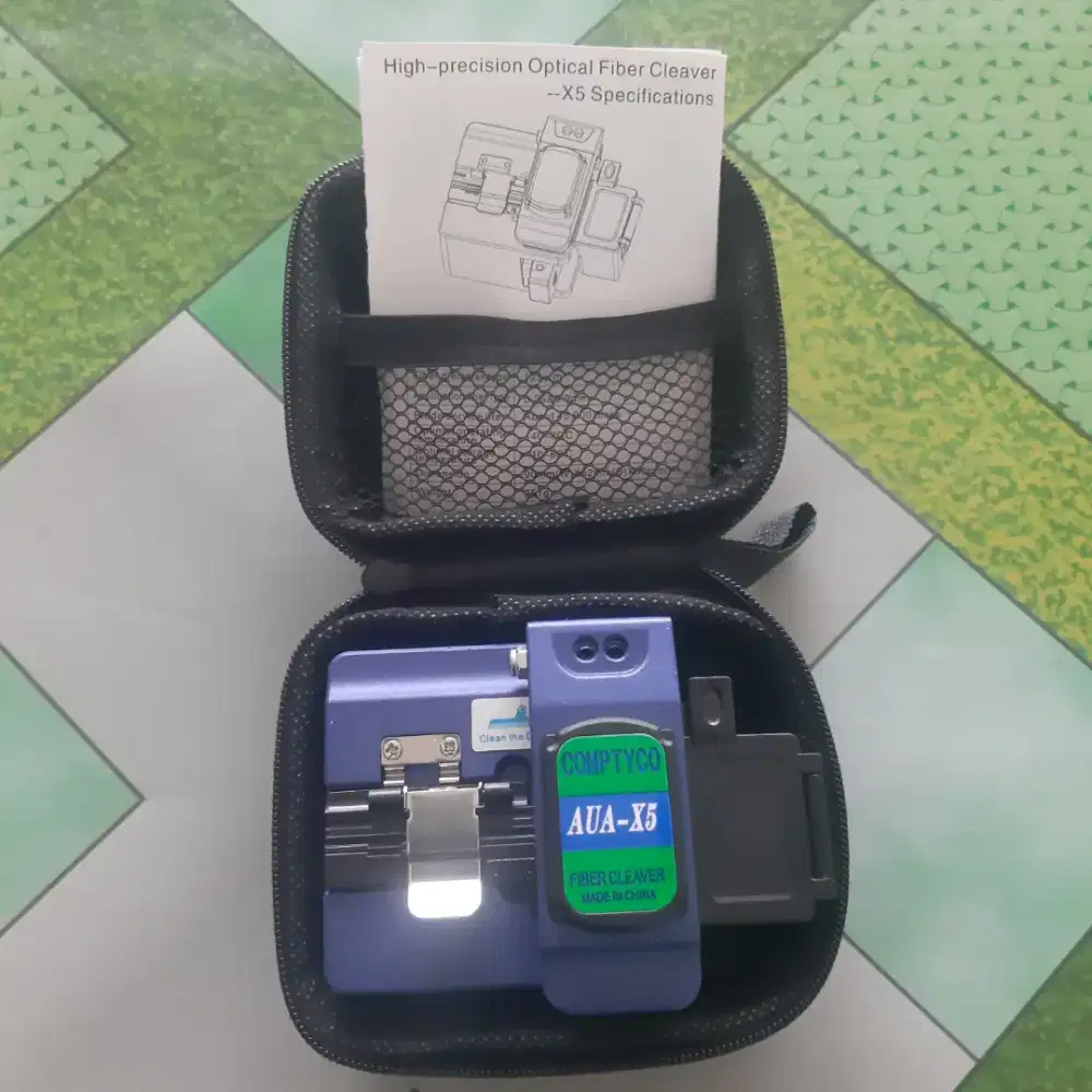 Alat Potong Kabel Fiber Cleaver Comptyco AUA-X5