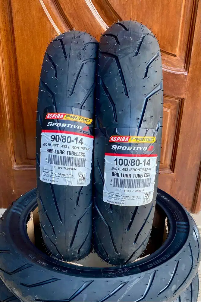 Ban BARU Aspira Premio, Bridgestone Battlax, dan Pirelli